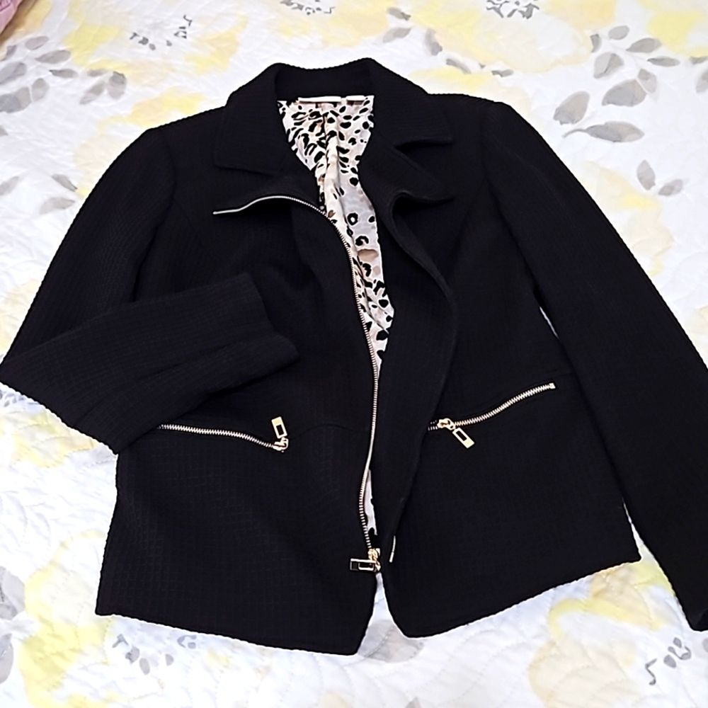 37. CHICOS Moto Blazer/Jacket